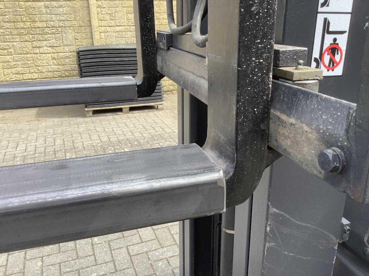 Verlenglepels heftruck stalen kokers