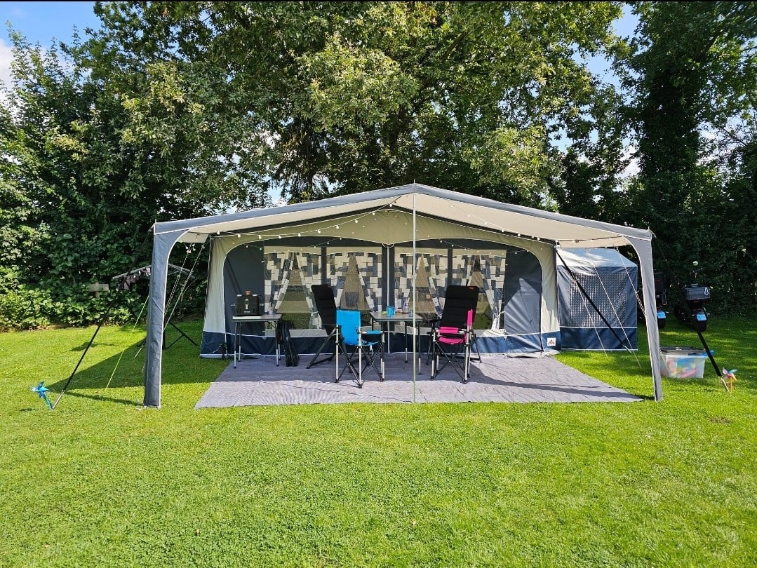 Dorema garda xl 270 voortent met luifel en uitbouw