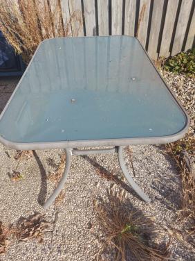 Tuintafel met stoelen