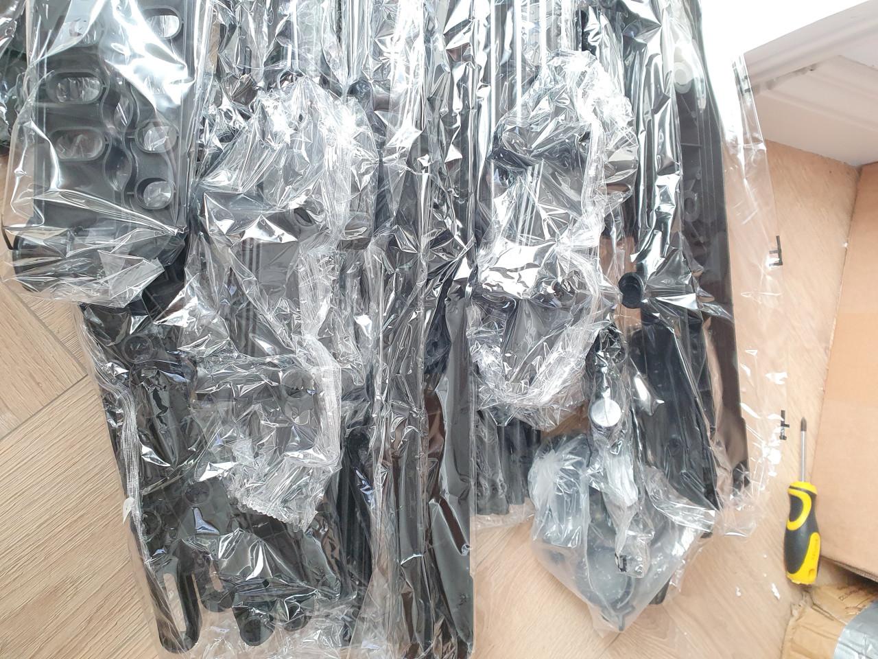 Vonia droogtoren zwart nieuw in doos | inklapbaar droogrek