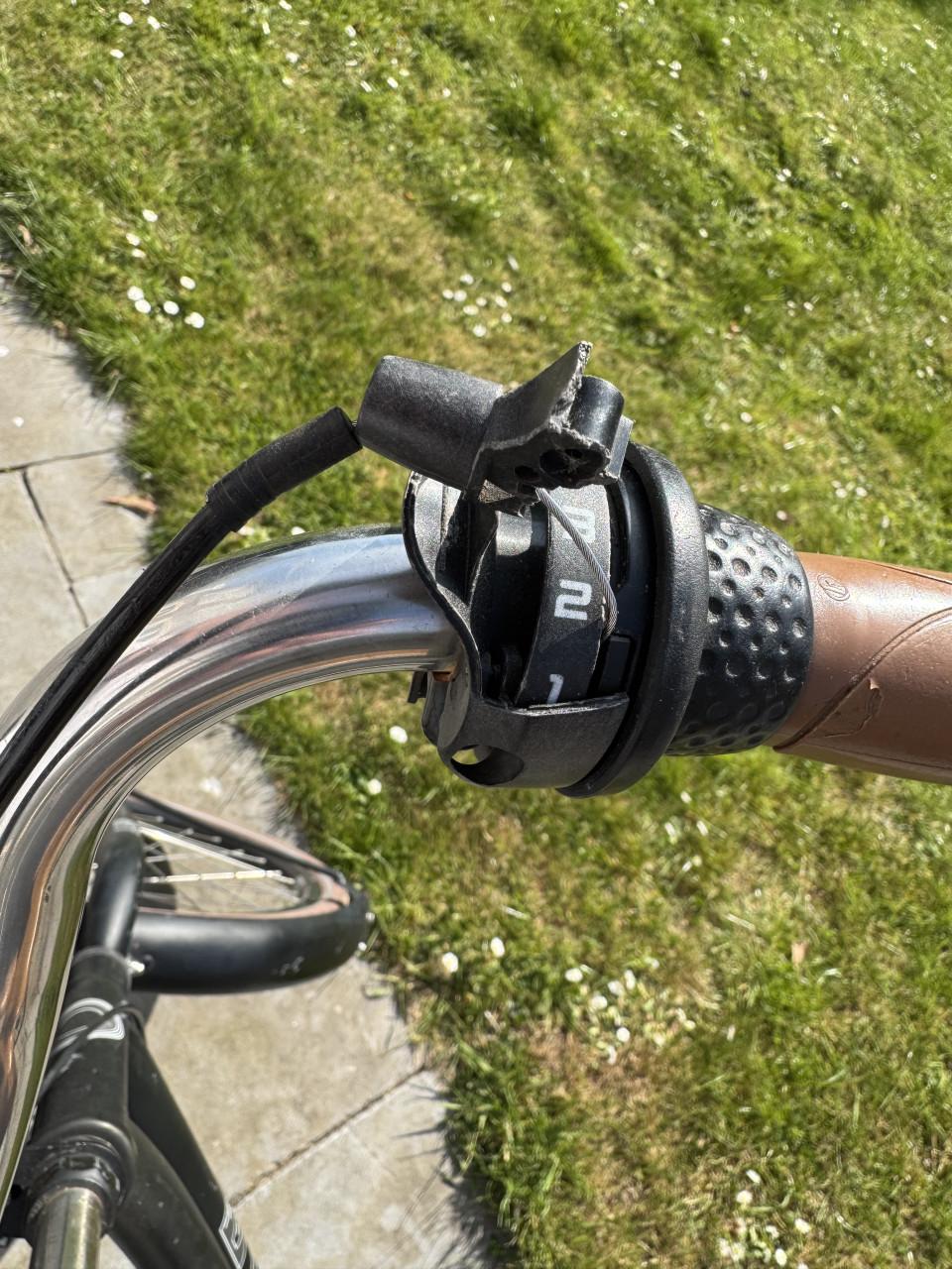 Tweedehands Cortina meisjesfiets zwart