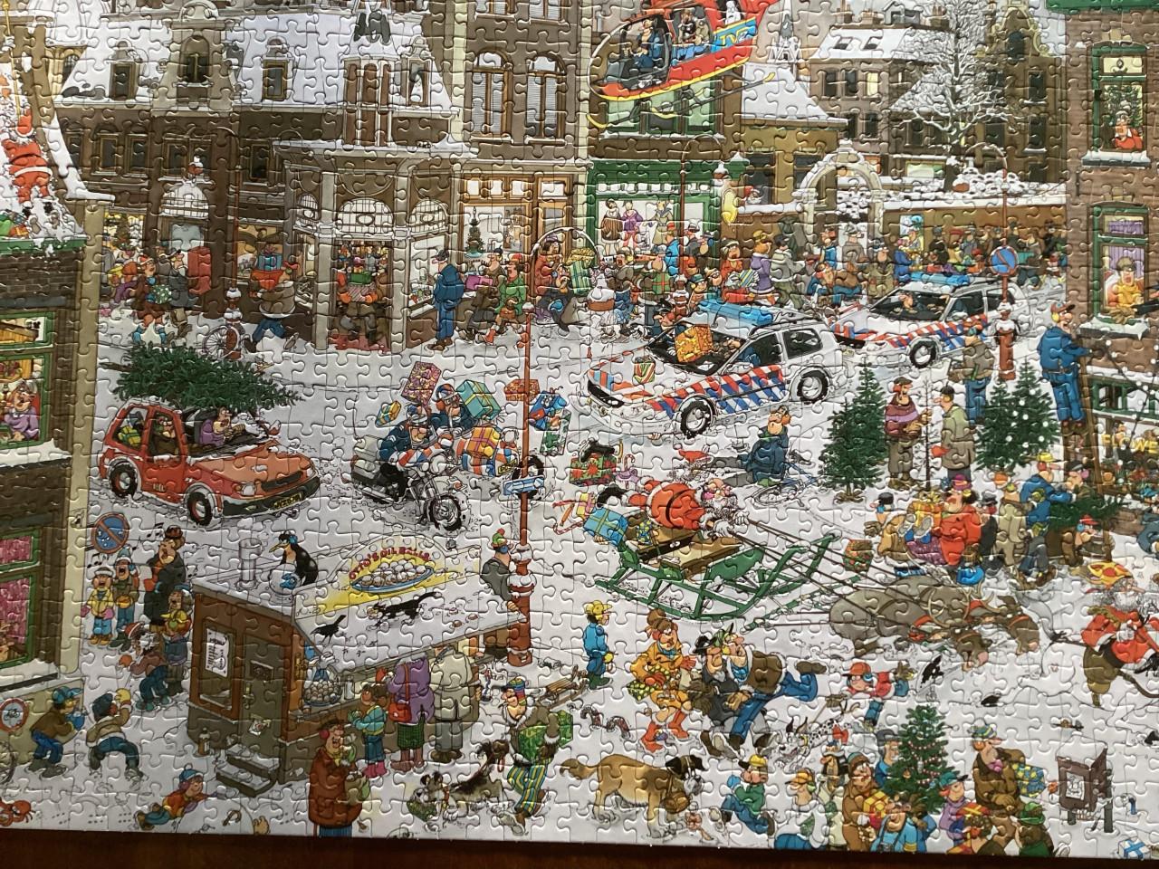 Jan v Haasteren puzzel: Kerst. 1000 st.