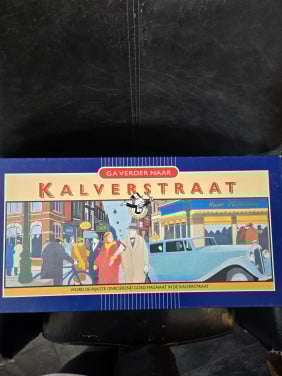 Bordspel : Ga verder naar Kalverstraat.