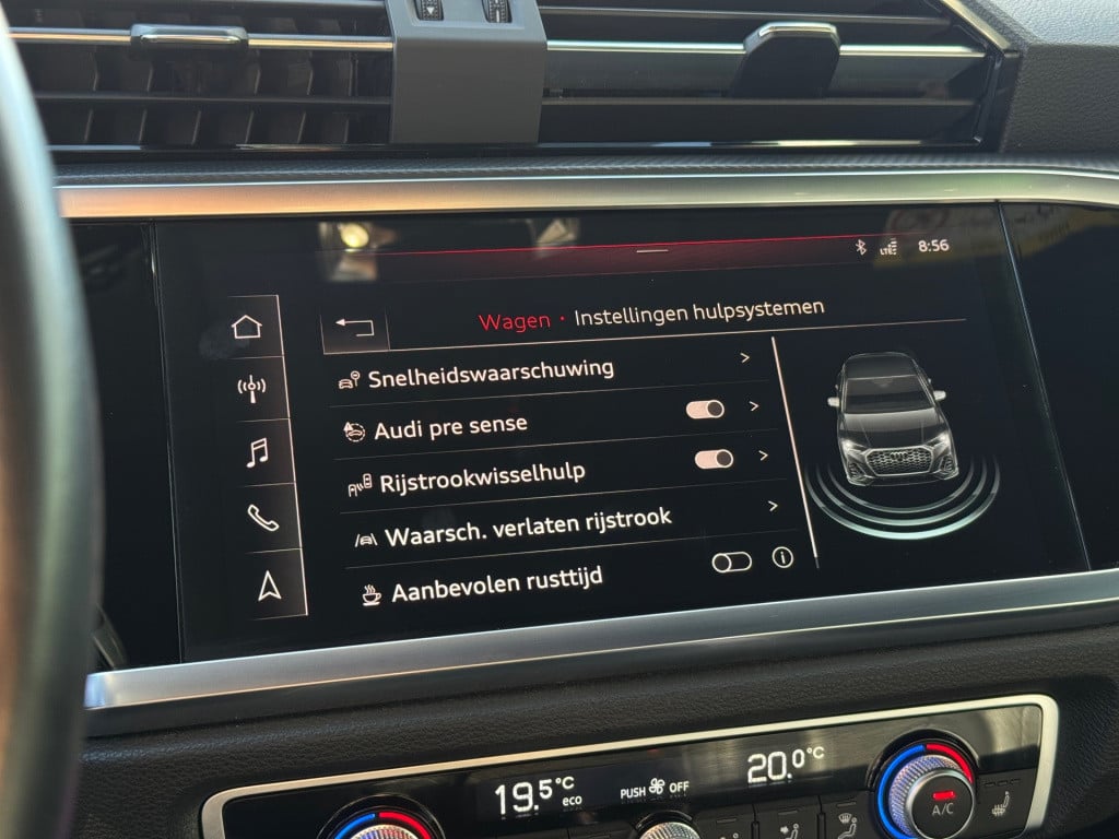 Audi Q3 sportback 35 tfsi pro line * camera * leer * carplay * black pack