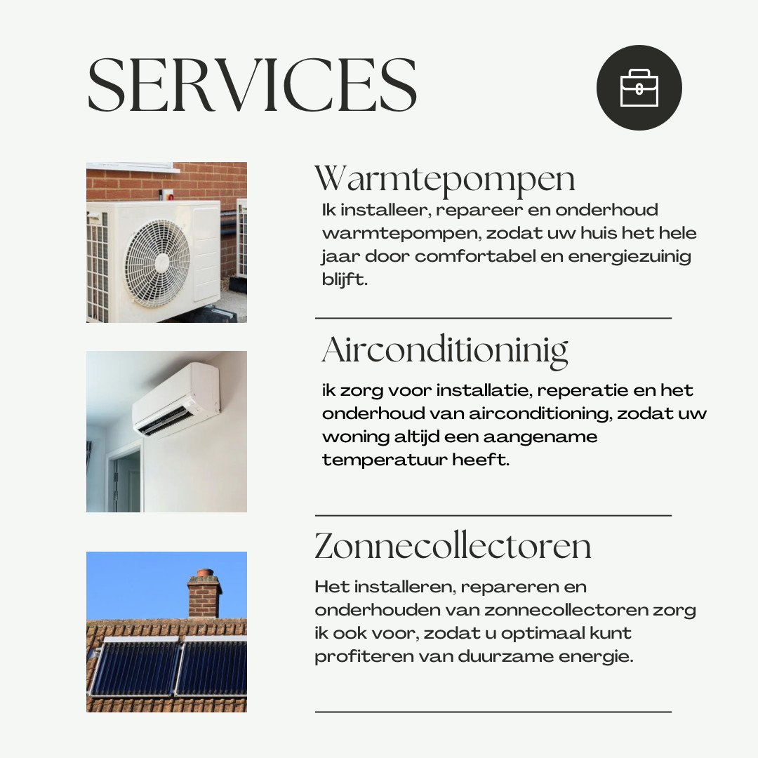 Airco installatie door SWITech & Meer