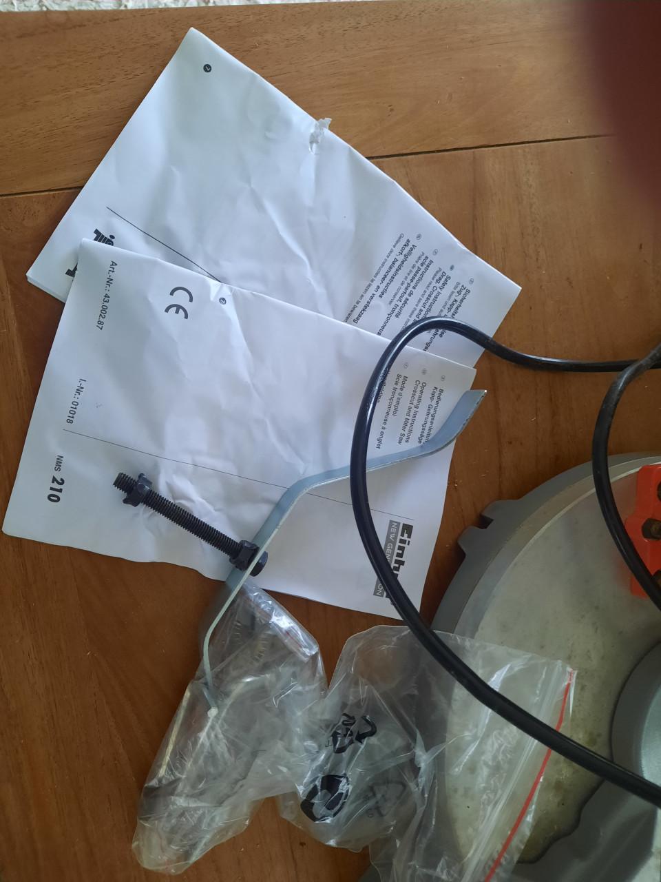 Afkortzaag verstekzaag Einhell zo goed als nieuw