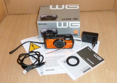 RICOH WG-6 fotocamera waterdicht/schokbestendig Z.G.A.N.