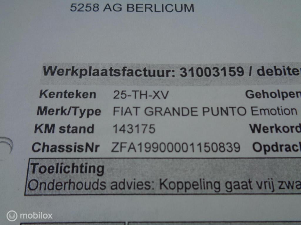 Fiat Grande Punto 1.4-16v emotion/airco/cruise/lm velgen/nieuwe apk 03-2027