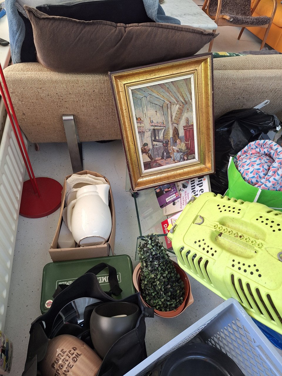 Rommelmarkt spullen gratis