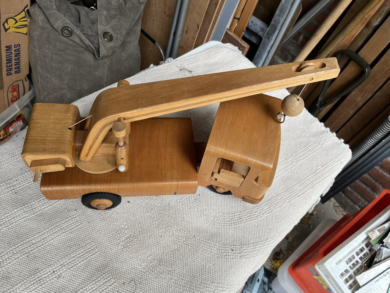 Kraanwagen hout DDR FWF