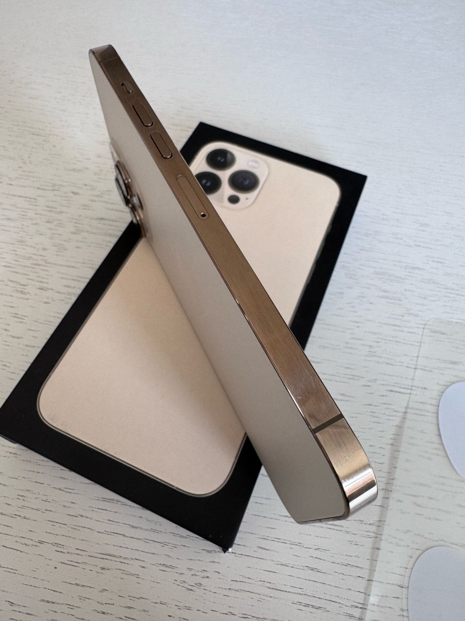 Iphone 13 pro max 256GB gold batterij 86% zgan 100%krasvrij