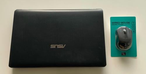 Asus laptop 15 inch | Windows 11 SSD en Muis