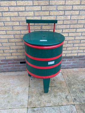 Ouderwetse houten wastobbe