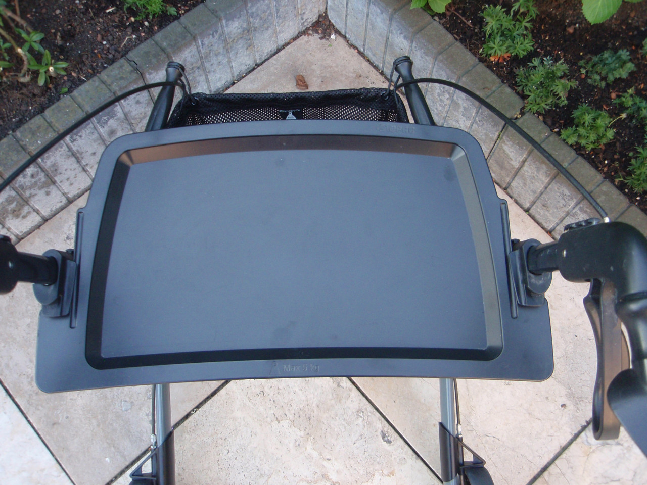 Zgan Topro Troja opvouwbare lichtgewicht rollator + zitje tas stokhouder en