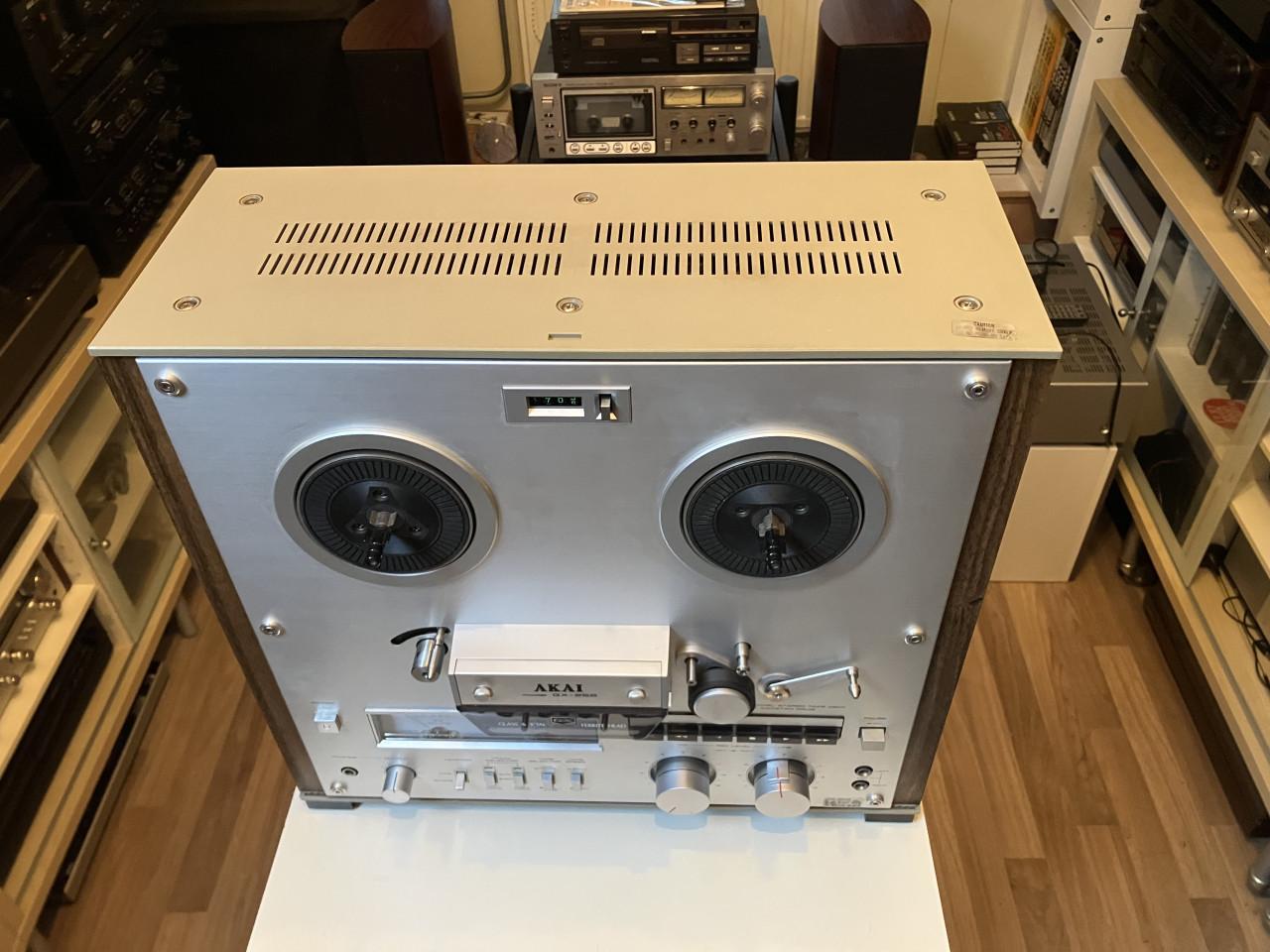 Akai GX-255 Direct Drive 3 motoren auto-reverse bandrecorder met garantie