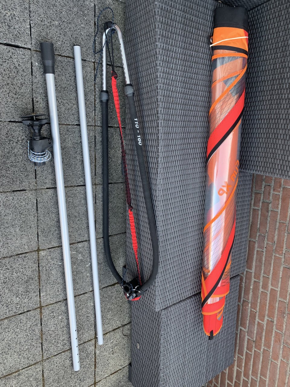 Tiki kindersurfzeil 3,6 m3