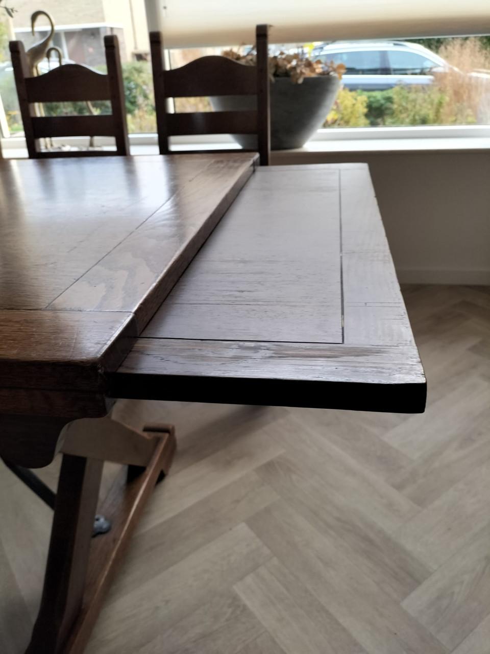 Eetkamertafel tafel eiken