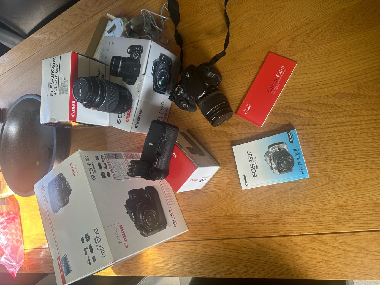 Canon EOS 350D complete set