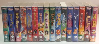 Originele Disney videofilms