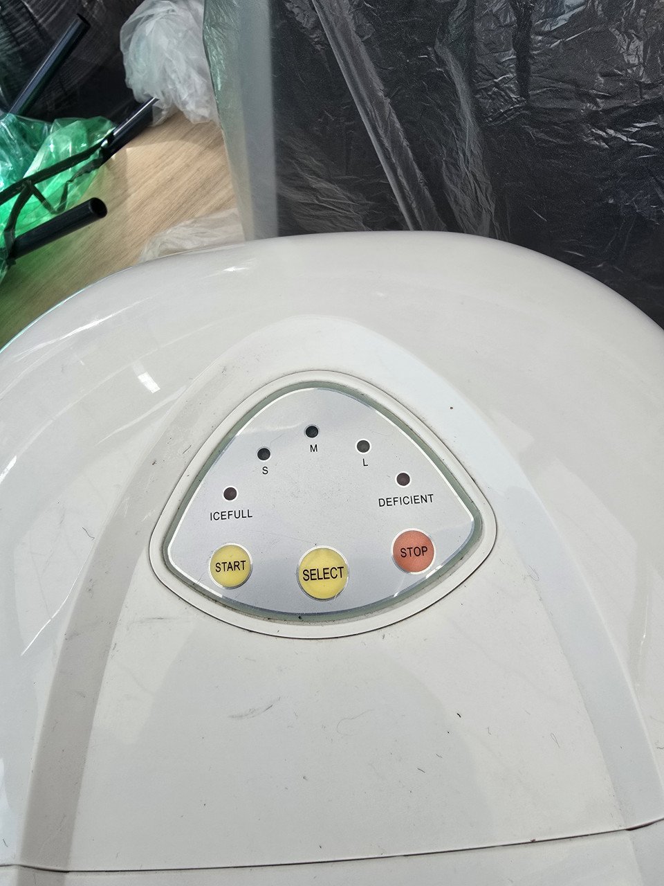 Ijsblokjes machine