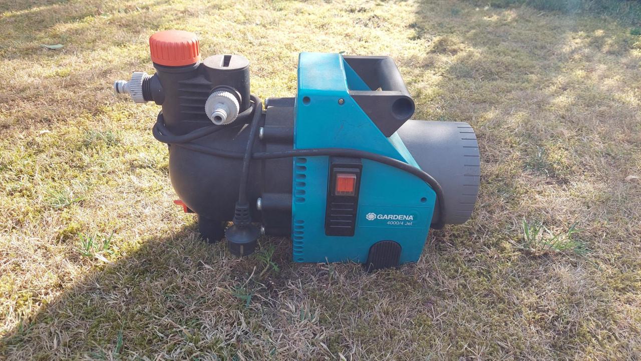 GARDENA besproeiingspomp type 4000/4 Jet, capaciteit 3,6 m3 /uur   z.g.a.n.