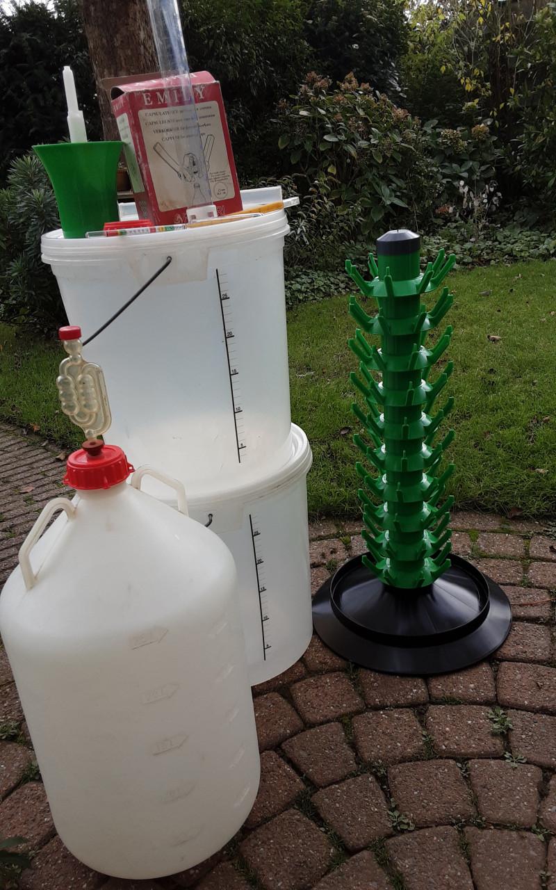 Brouwset voor bier of wijn
