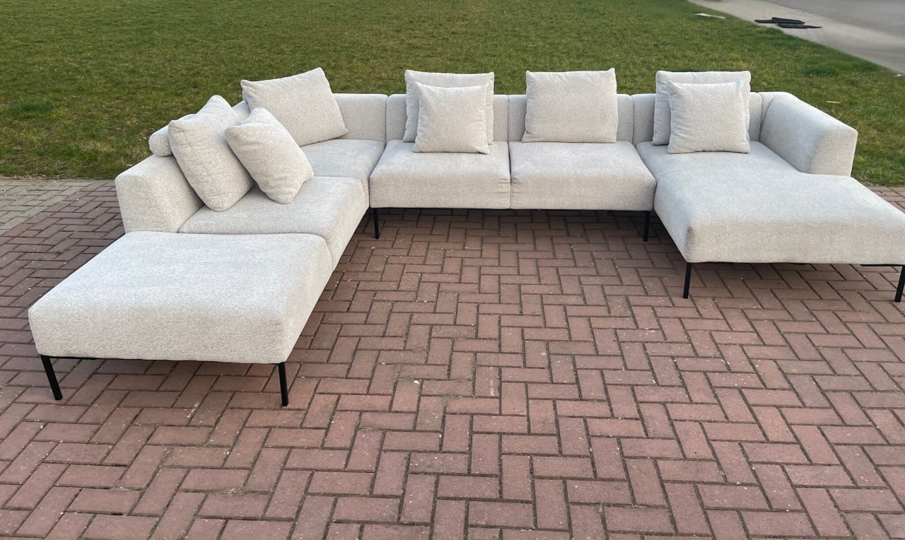 GRATIS LEVERING HEEL NL Mooi Montel Grote Stoffen U-Bankstel