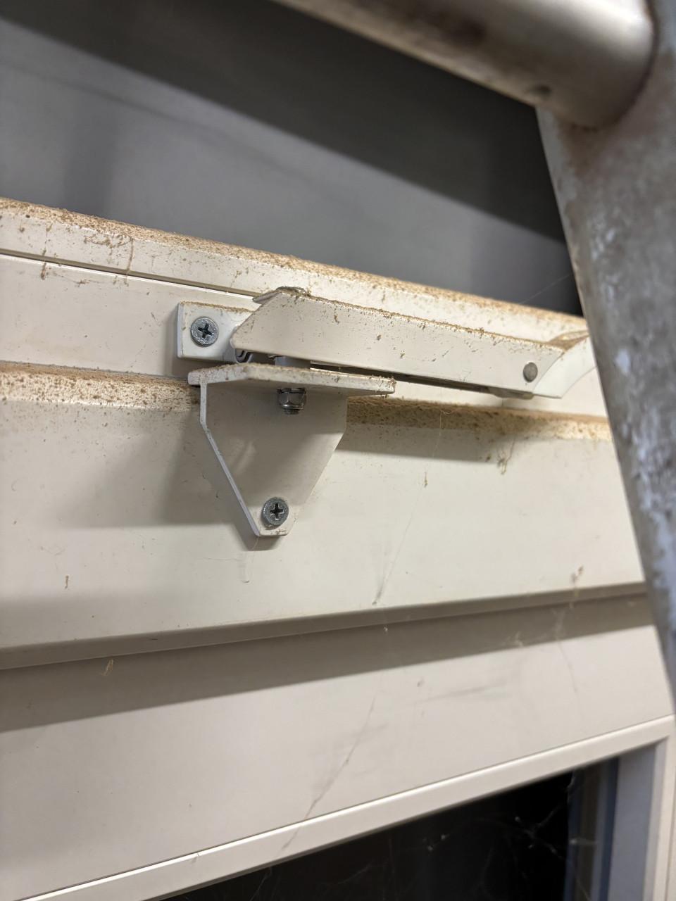 Kunststof achterdeur nieuw