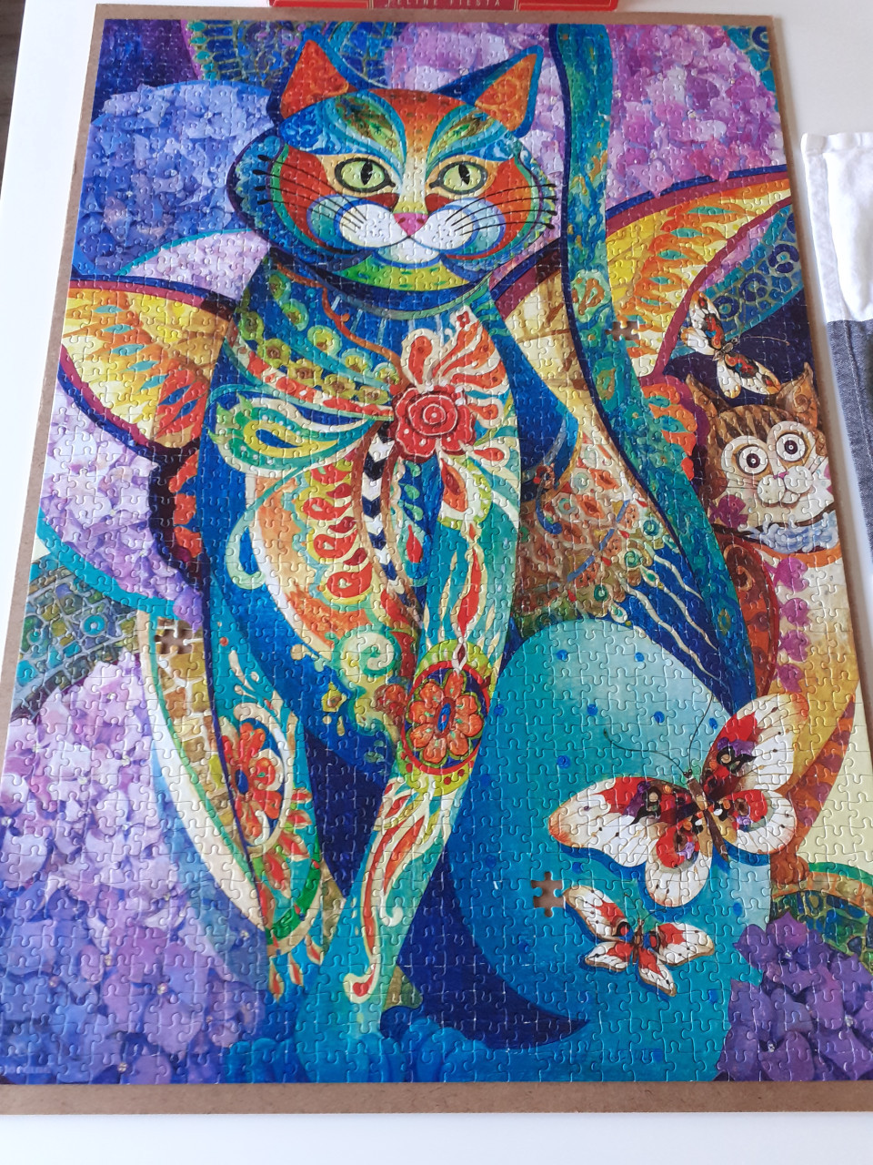 Mooie puzzel katten 1500 stukjes