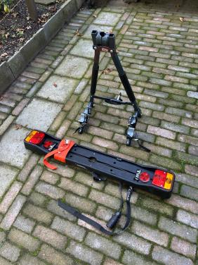 Twinny Load Easy fietsendrager met lichtbalk