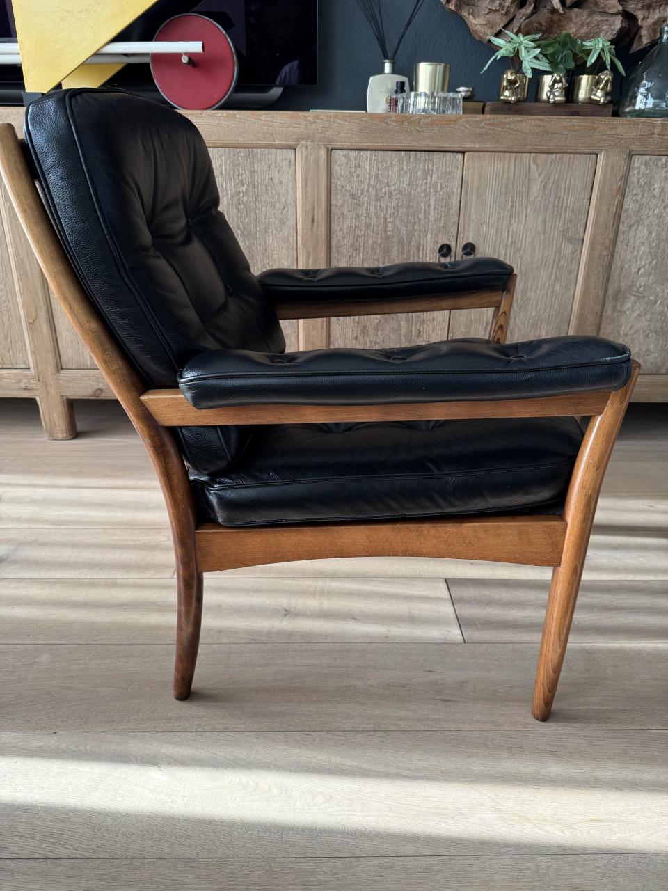 G Mobel fauteuil voor Göte Mobler Sweden jaren 70