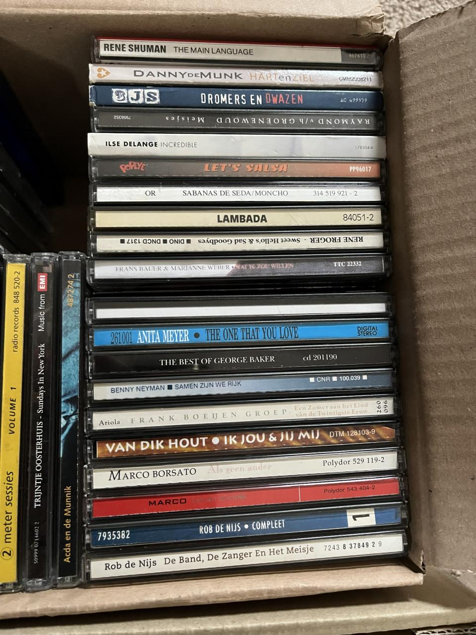 Collectie zeer diverse cd's.