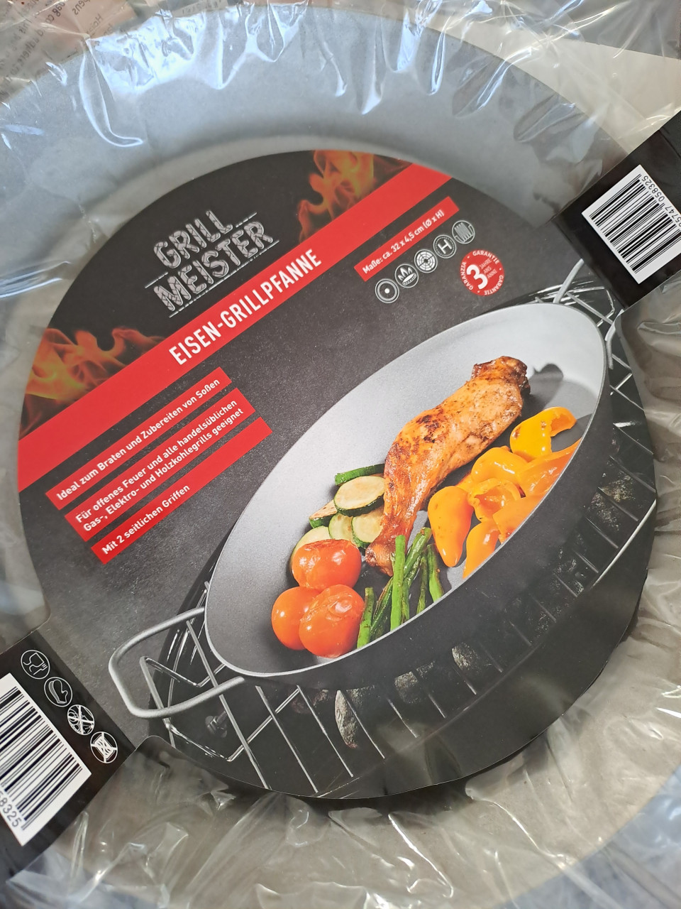 Stalen grillpannen