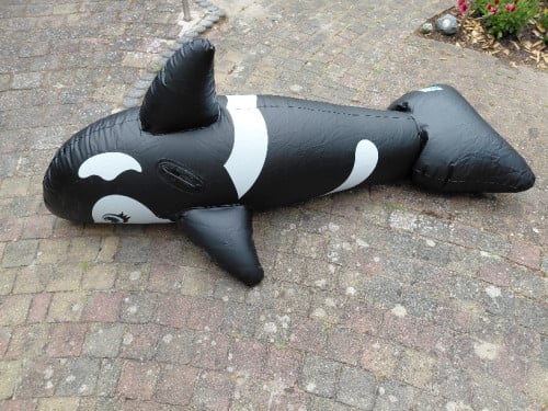 Opblaasbare walvis/orka