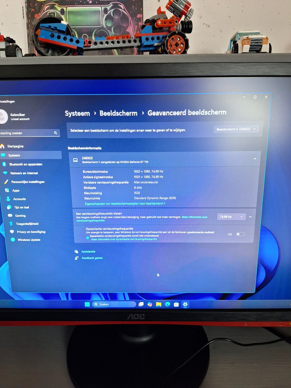 Complete desktop set