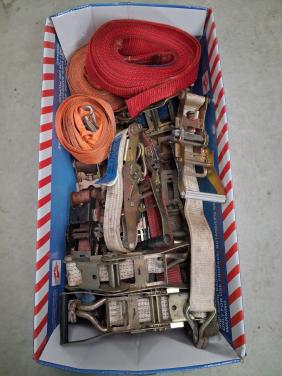 Ratels en spanbanden.