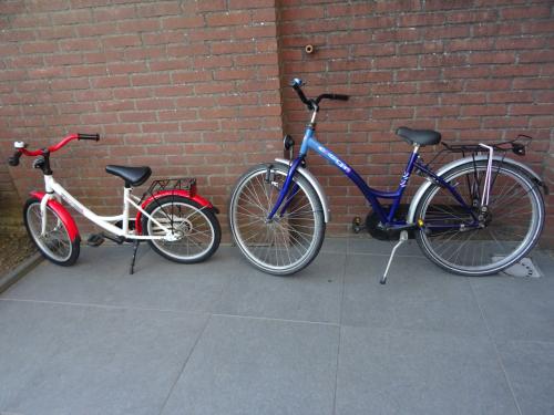 Meisjesfiets 18 inch en 24 inch.  Prijs 24,50 per fiets.