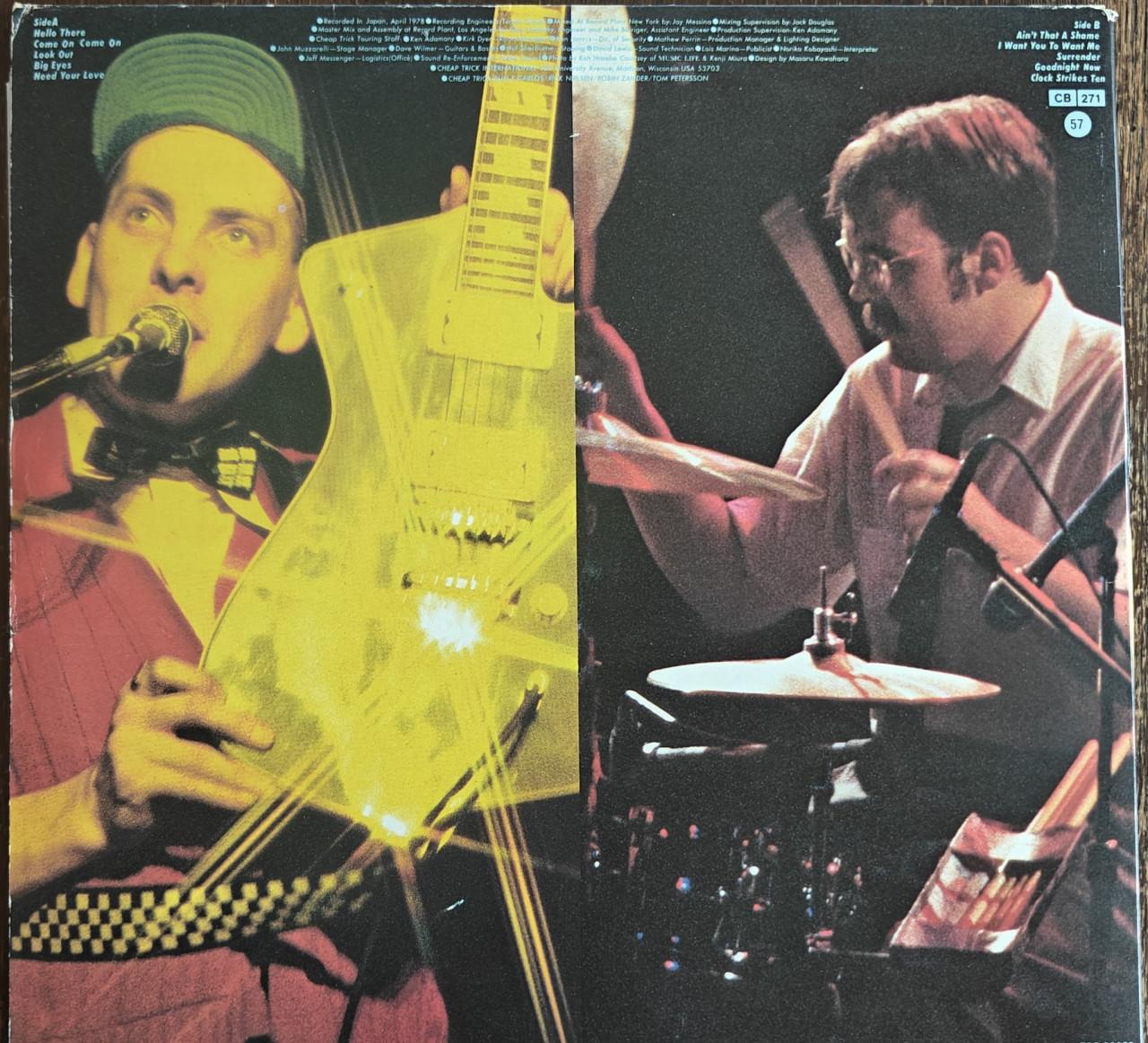 Te Koop LP Cheep Trick- At Budokan