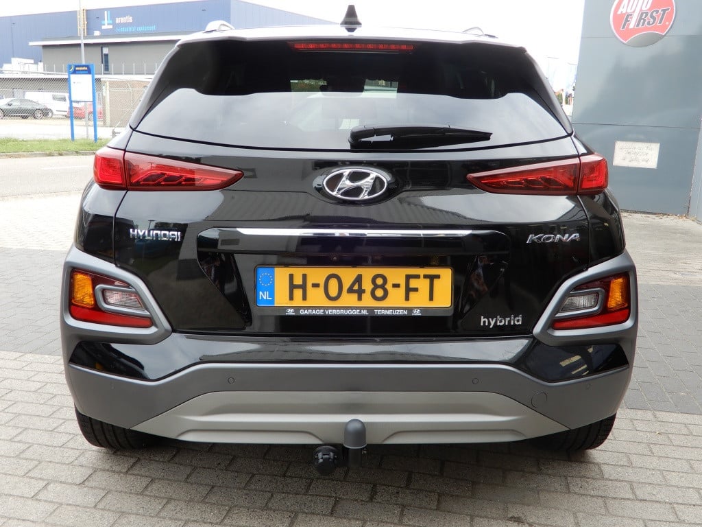 Hyundai Kona 1.6 gdi hev premium | 1e eig. | nl auto | trekhaak