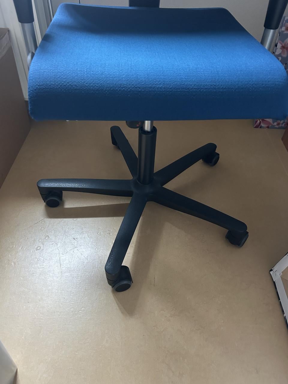 Bureaustoel, Ahrend, blauw
