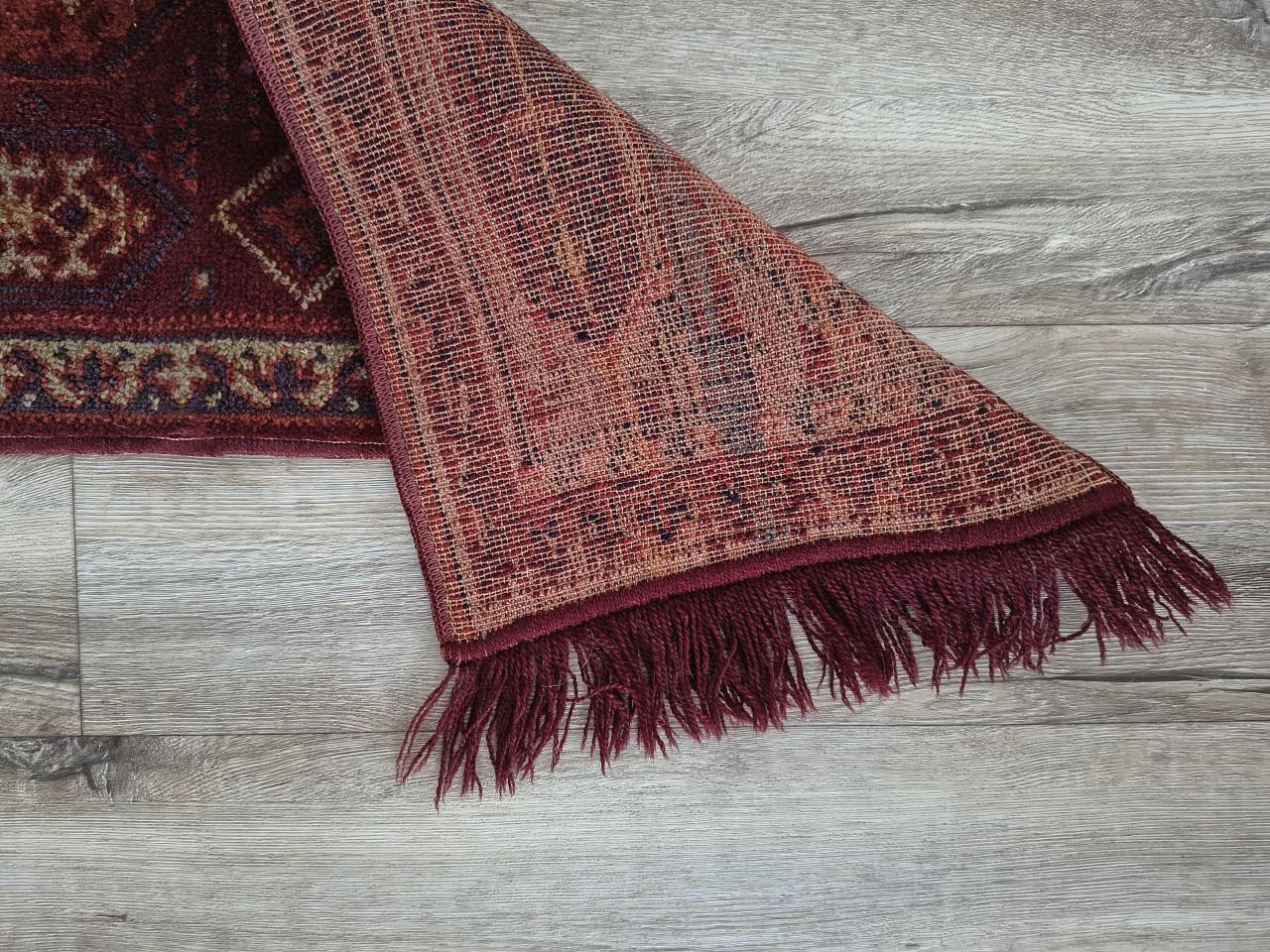 Prachtig bruin rood Perzisch tapijt, Perzische loper, kleed.