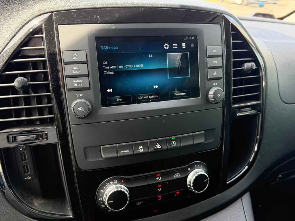 Mercedes-Benz Vito 116 cdi lang dubbele cabine mixto i trekhaak l mb audio 