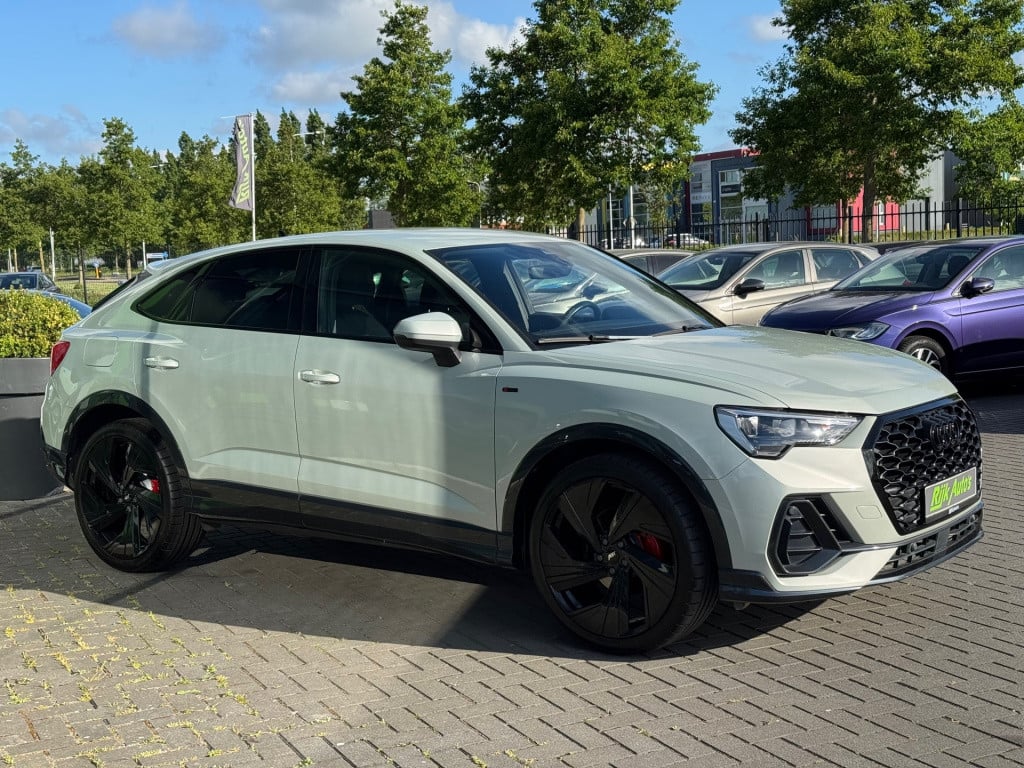 Audi Q3 sportback 35 tfsi pro line * camera * leer * carplay * black pack
