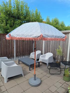 Parasol In the Mood collection Siggy Diameter 220 cm, hoogte max 238cm