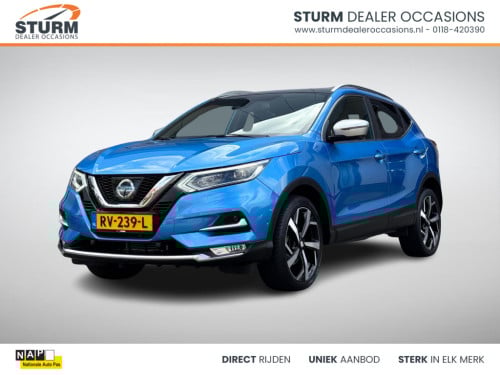 Nissan Qashqai 1.2 tekna + automaat, trekhaak | panoramadak | nappa leder |