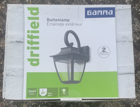 Buitenlamp Driffield (Gamma)