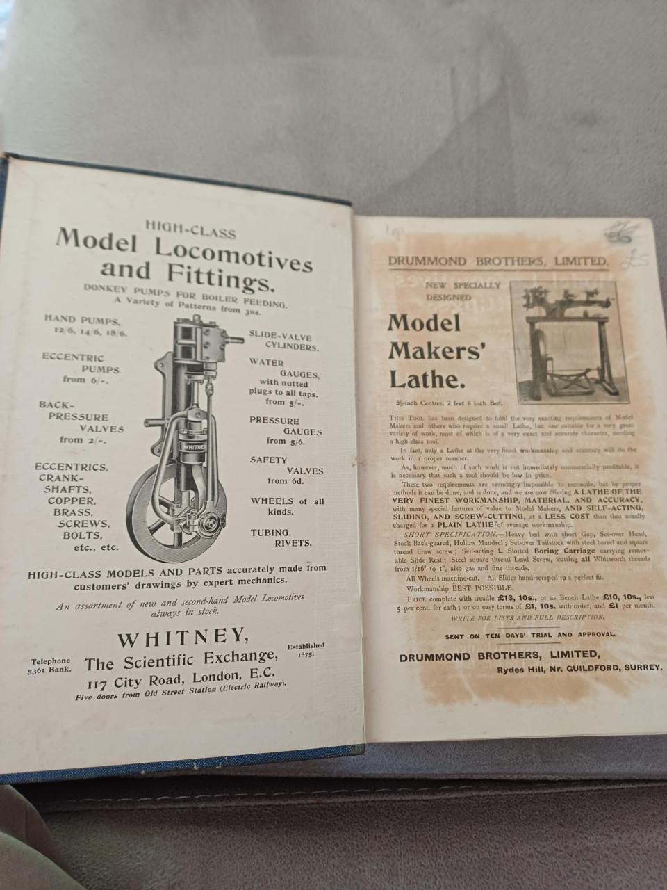 The model locomotive