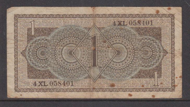 Nederland 1 Gulden 1949 type 07-1a