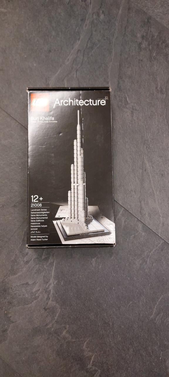 Lego 21008 Burj Khalifa Architectuur