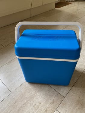 Koeltas campinggaz, voor koelblokken.